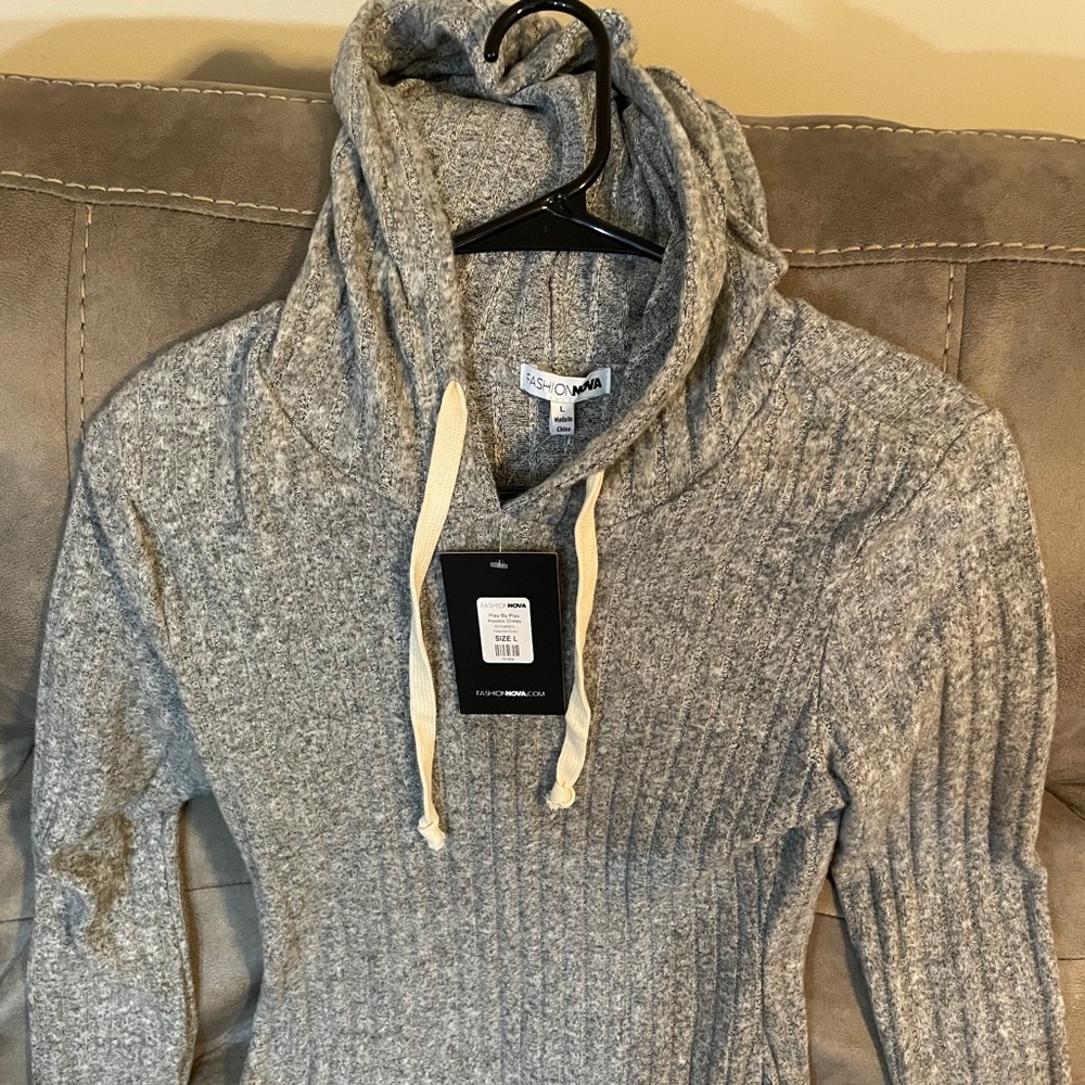 Fashion nova comfy hoodie dress